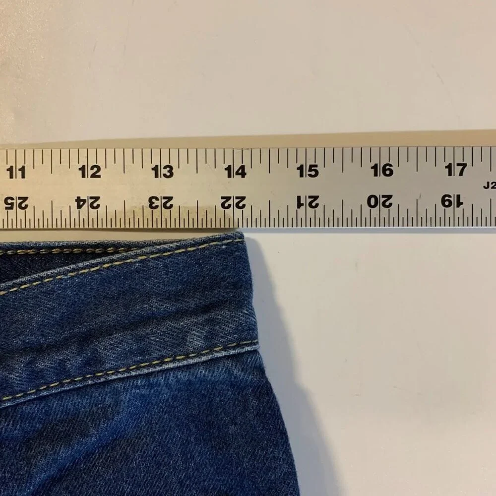 Cacharel Men's 80's 90's Vintage Cotton Straight Leg‎ 5 Pocket Jeans Size 30x32